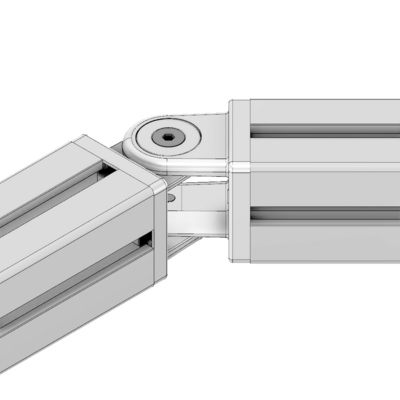 42-100-1 MODULAR SOLUTIONS PIVOT JOINT<br>45 PIVOT JOINT